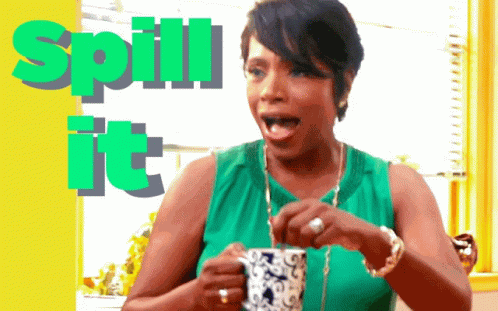 Abbott Elementary Spill It GIF