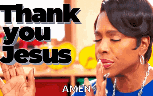 Abbott Elementary Thank You Jesus GIF