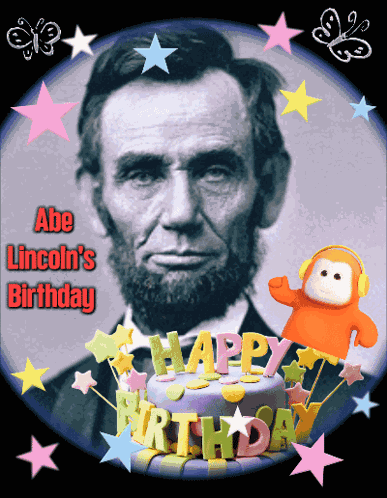 Abe Lincoln'S Birthday Abraham Lincoln GIF