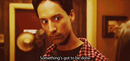 Abed-nadir Raising Eyebrows GIF