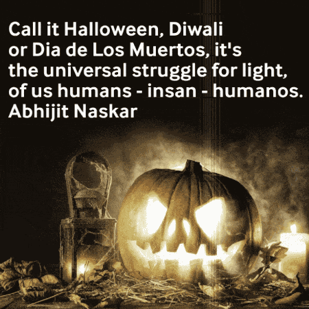 Abhijit Naskar Halloween GIF