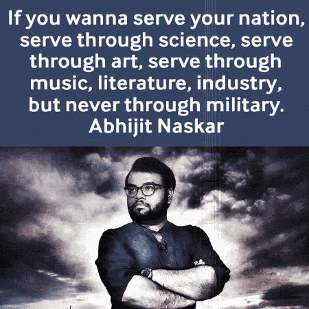 Abhijit Naskar Selfless Service GIF