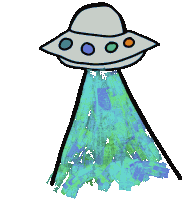 Abiera Alien Sticker