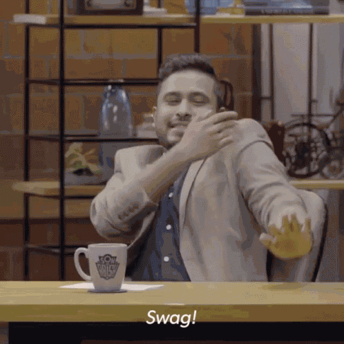 Abish Mathew Swag GIF