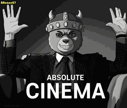 Absolute Cinema Absolute Cinema Bear GIF