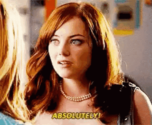 Absolutely Emma Stone GIF