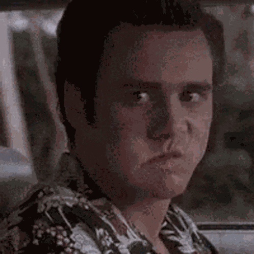 Ace Ventura Chewing GIF