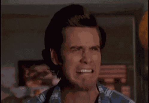 Ace Ventura Gagging GIF