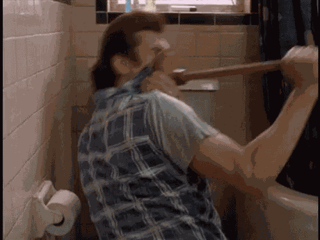 Ace Ventura Plunger GIF