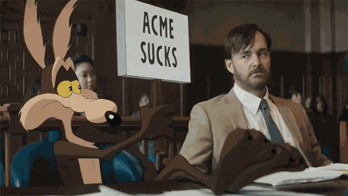 Acme Vs Coyote Acme Sucks GIF