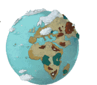 Across The Globe Teaser Sticker