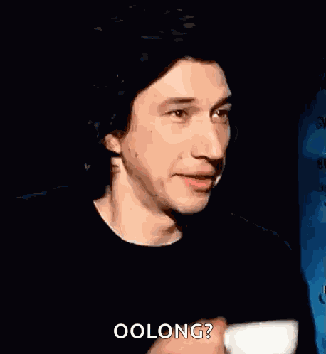 Adam Driver Oh Tea GIF