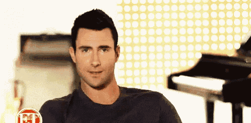 Adam Levine Sass GIF