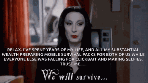 Addams Family Morticia Addams GIF