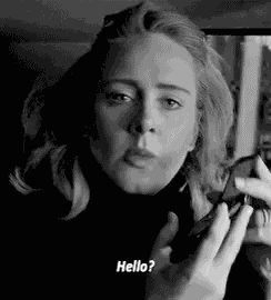 Adele Hello GIF