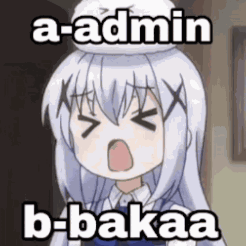 Admin Admin Baka GIF