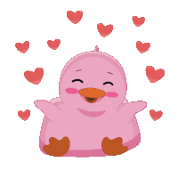 Adorable Duck Amazing Sticker
