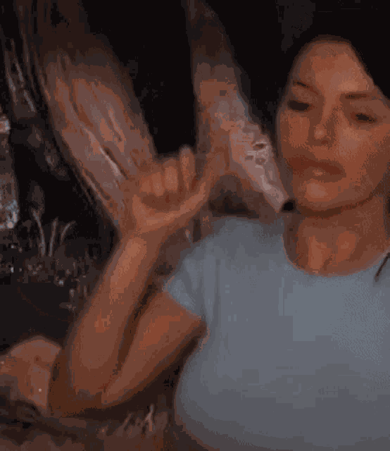 Adriana Chechik Oh No GIF