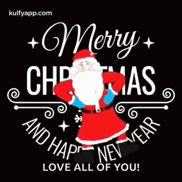 Advance Merry Christmas And Happy New Year 2021 GIF