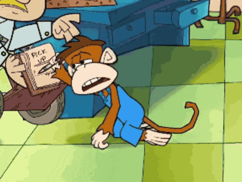 Adventures In Boogaboogaland Marty The Monkey GIF