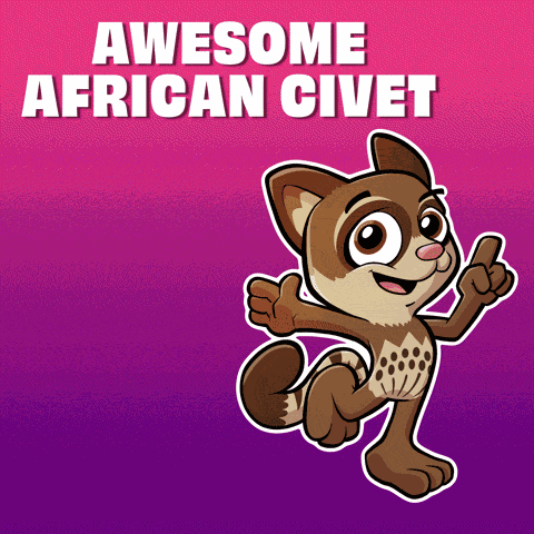 African Civet Awe GIF