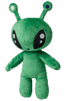 Aftonsparv Alien Sticker