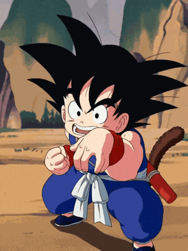 Agl Goku Youth Exciting And Heart Pounding Adventure GIF