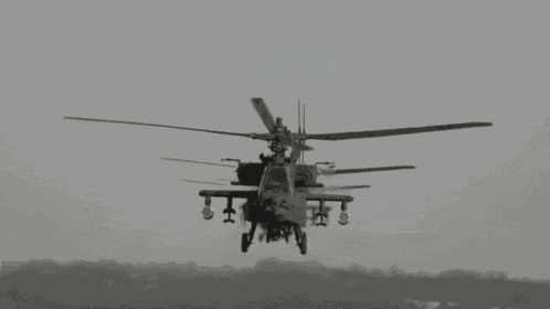 Ah64e Helicopter GIF