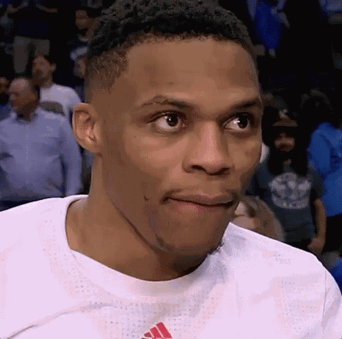 Aha Russell Westbrook GIF