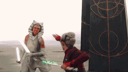 Ahsoka Morgan Elsbeth GIF