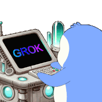 Ai Grok Sticker
