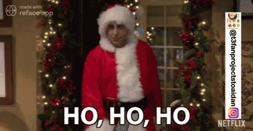 Aidan Gallagher Aidan Christmas GIF
