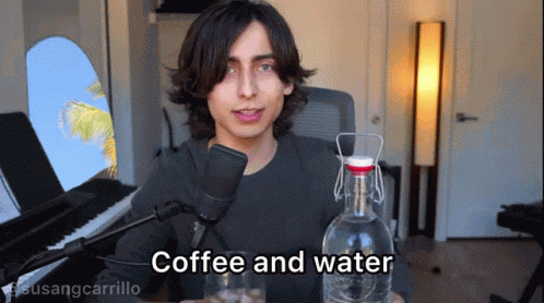 Aidan Gallagher Coffee GIF