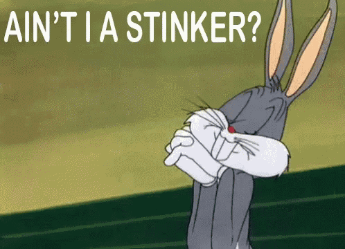 Aint Ia Stinker Bugs Bunny GIF