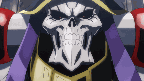 Ainz Ooal Gown Overlord GIF