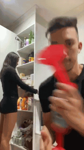 Air Horn Catherine GIF