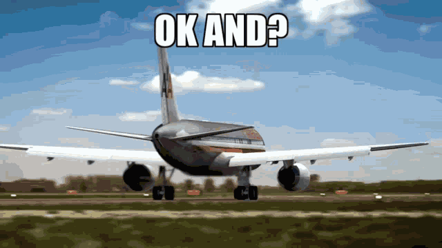 Airplane 757 GIF