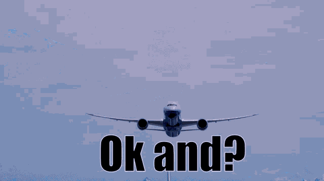 Airplane Boeing GIF