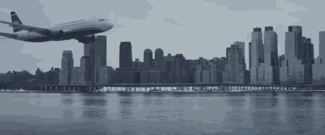 Airplane Flying GIF