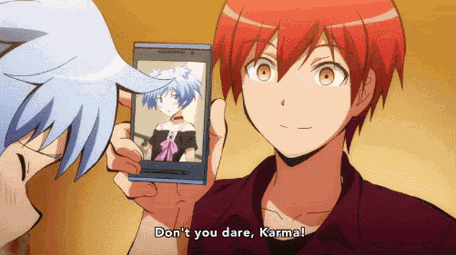 Akabane Karma Nagisa Shiota GIF