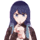 Akane Kurokawa Akane Sip Sticker