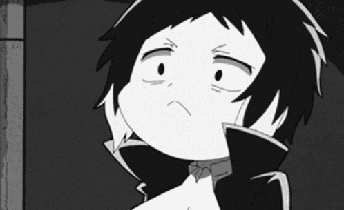 Akutagawa Confused GIF