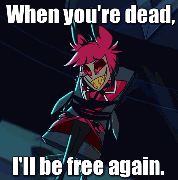 Alastor Hazbin Hotel GIF