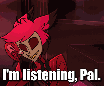Alastor Vox GIF