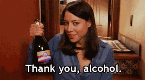 Alcohol Girl GIF