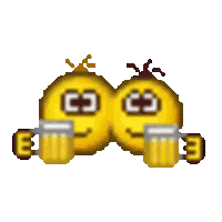 Alcohol Pixel Sticker