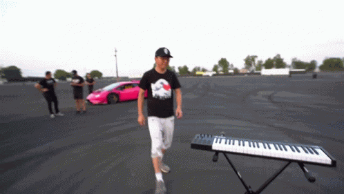 Alex Choi Piano Smash GIF