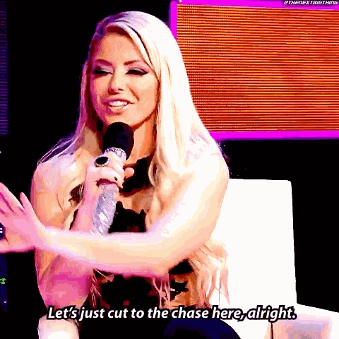Alexa Bliss Cut To The Chase GIF