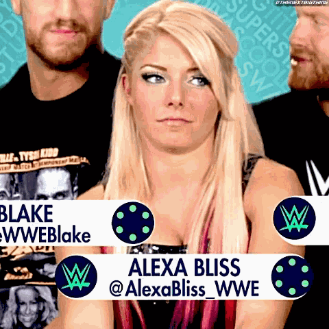 Alexa Bliss List This GIF