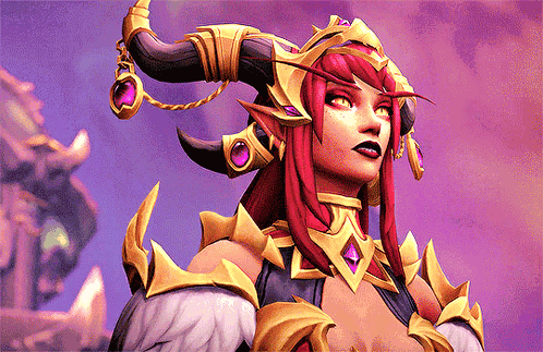 Alexstrasza Talks Dragons Warcraft GIF